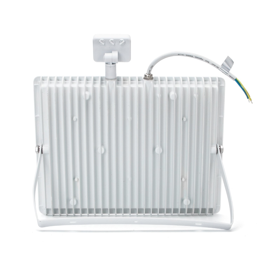 Aigostar - LED Strålkastare med sensor LED/100W/230V 6400K IP65 vit