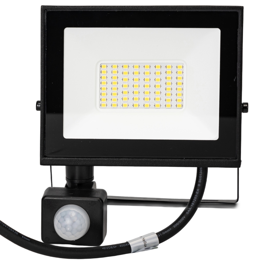 Aigostar - LED-strålkastare med sensor LED/30W/230V 6500K IP65