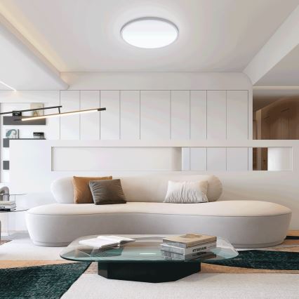 Aigostar - LED taklampa för badrum LED/24W/230V 6500K diameter 40 cm IP44