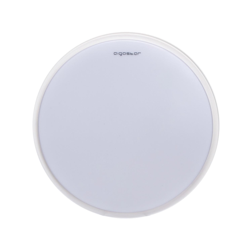 Aigostar - LED taklampa LED/12W/230V 3000K  d. 23 cm vit