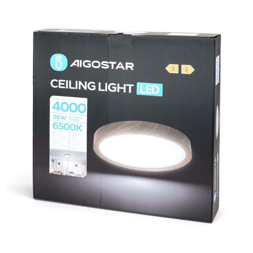 Aigostar - LED taklampa LED/36W/230V 6500K diameter 48,1 cm