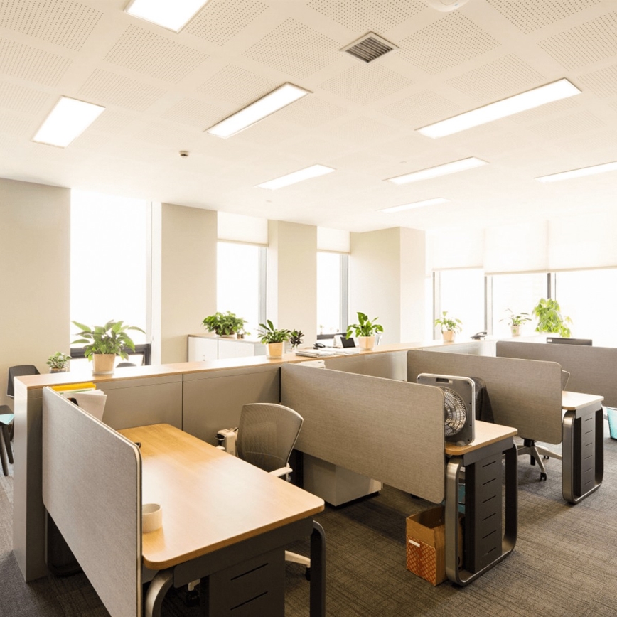 Aigostar - LED upphängd takpanel LED/28W/230V 120x30 cm 3000K