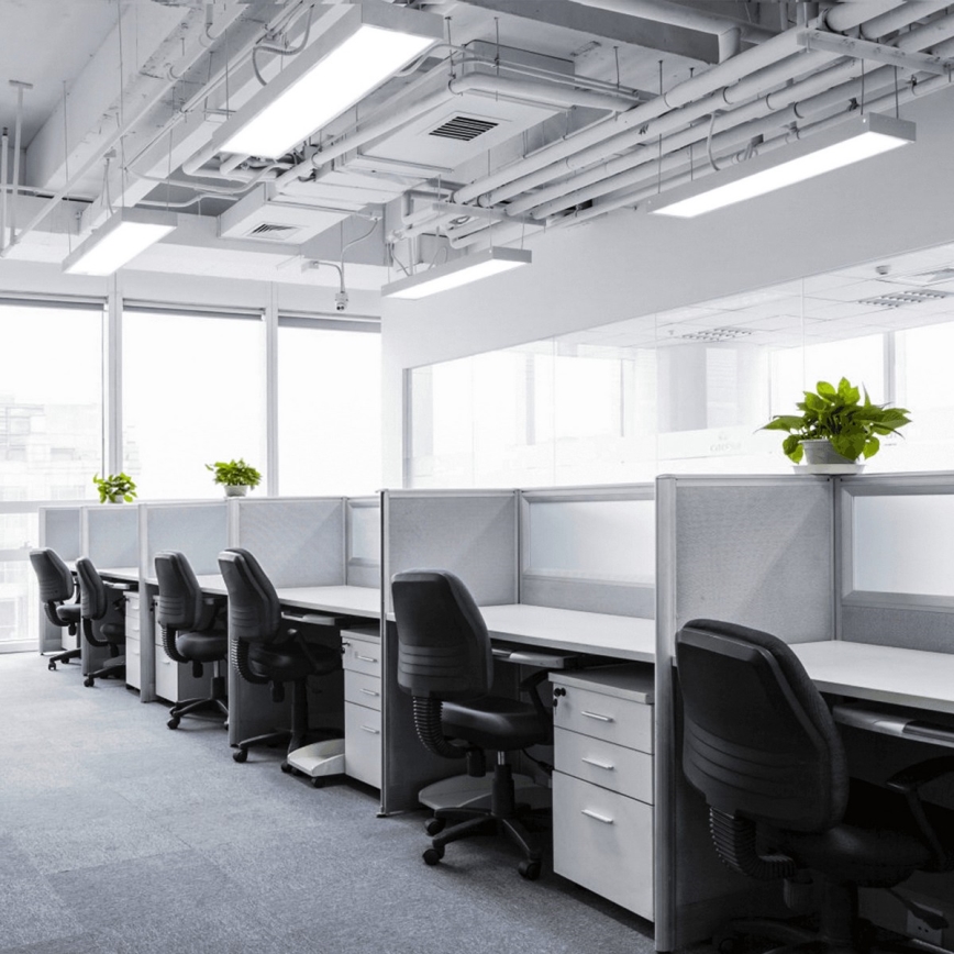 Aigostar - LED upphängd takpanel LED/28W/230V 120x30 cm 6000K