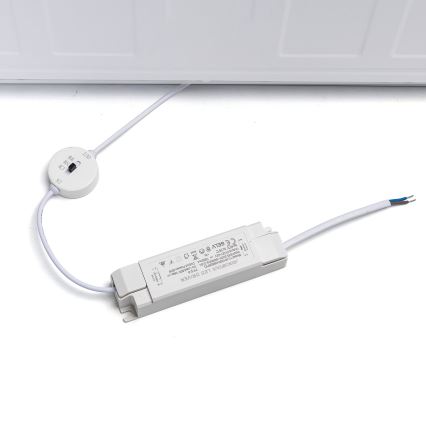 Aigostar - LED upphängd takpanel LED/40W/230V 3000K/4000K/6500K 60x60cm vit