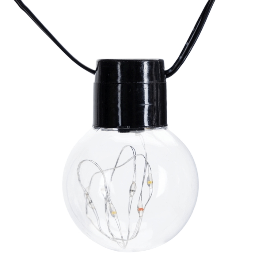 Aigostar - LED utomhus dekorationsslinga 160 LED, 10 m, IP44, varmvit