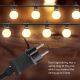 Aigostar - LED Utomhus dekorativ ljusslinga 10xLED/8m IP44 varm vit