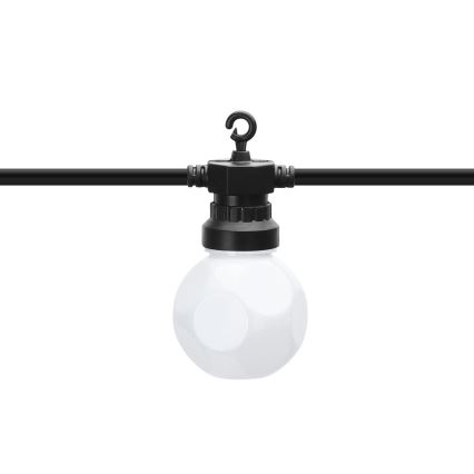 Aigostar - LED Utomhus dekorativ ljusslinga 10xLED/8m IP44 varm vit