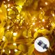 Aigostar - LED Utomhus dekorativ ljusslinga 250xLED/10m IP44 varm vit