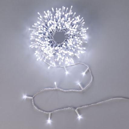 Aigostar - LED utomhus julbelysning 100xLED 10,3m IP44 kallvit