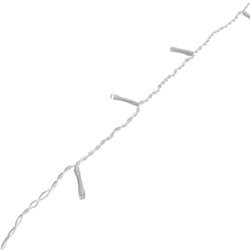 Aigostar - LED-ljusslinga för utomhusbruk 150 LED/6W/230V, 8 funktioner, 1,5 x 1 m, IP44, kallvit + fjärrkontroll