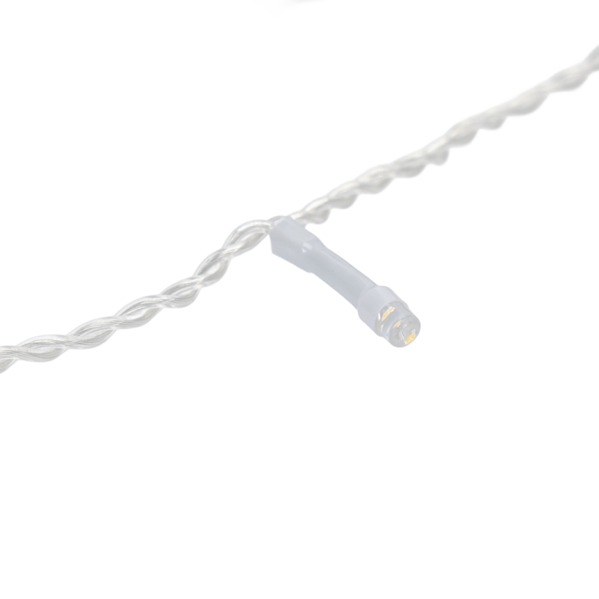 Aigostar - LED-ljusslinga för utomhusbruk 150 LED/6W/230V, 8 funktioner, 1,5 x 1 m, IP44, kallvit + fjärrkontroll