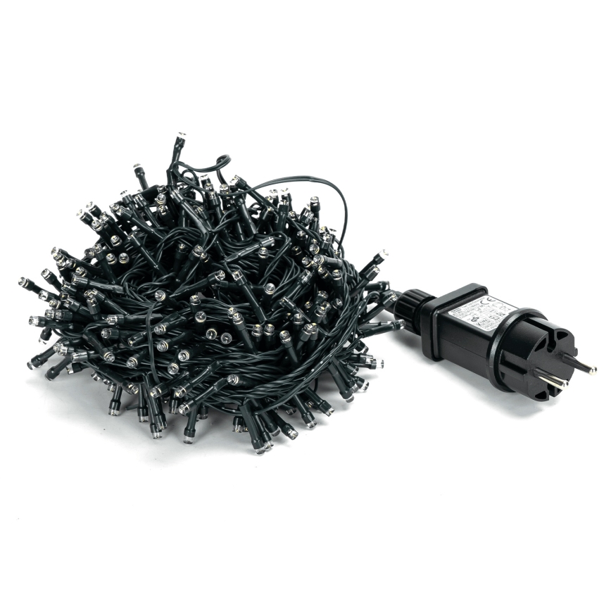 Aigostar - LED Utomhus julbelysning 300xLED/8 funktioner 18m IP44 varmvit