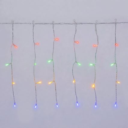 Aigostar - LED utomhus julbelysning 400xLED/8 funktioner 23x0,4m IP44 flerfärgad