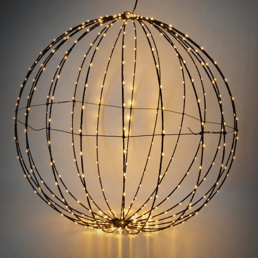 Aigostar - LED utomhus juldekoration 177xLED/3,6W/230V 60 cm IP44 varmvit