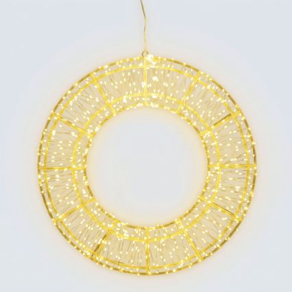 Aigostar - LED utomhus juldekoration 540xLED/6W/230V IP44 varmvitt 45 cm ring