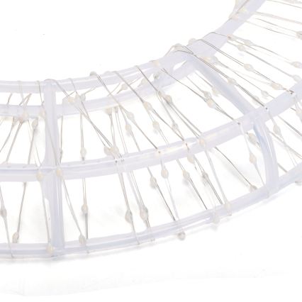 Aigostar - LED utomhus juldekoration 540xLED/6W/230V IP44 varmvitt 45 cm ring