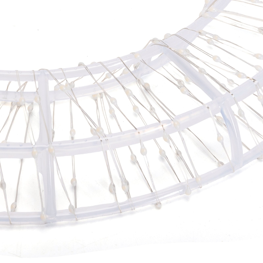 Aigostar - LED utomhus juldekoration 540xLED/6W/230V IP44 varmvitt 45 cm ring