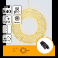 Aigostar - LED utomhus juldekoration 540xLED/6W/230V IP44 varmvitt 45 cm ring