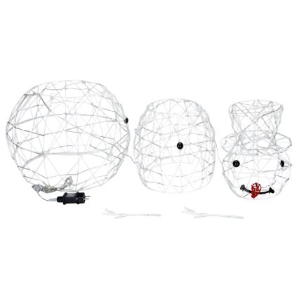 Aigostar - LED utomhus juldekoration LED/3,6W/31/230V 2700K 90 cm IP44 snögubbe