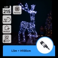 Aigostar - LED utomhus juldekoration LED/3,6W/31/230V 6500K 105 cm IP44 ren