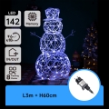 Aigostar - LED utomhus juldekoration LED/3,6W/31/230V 6500K 60 cm IP44 snögubbe