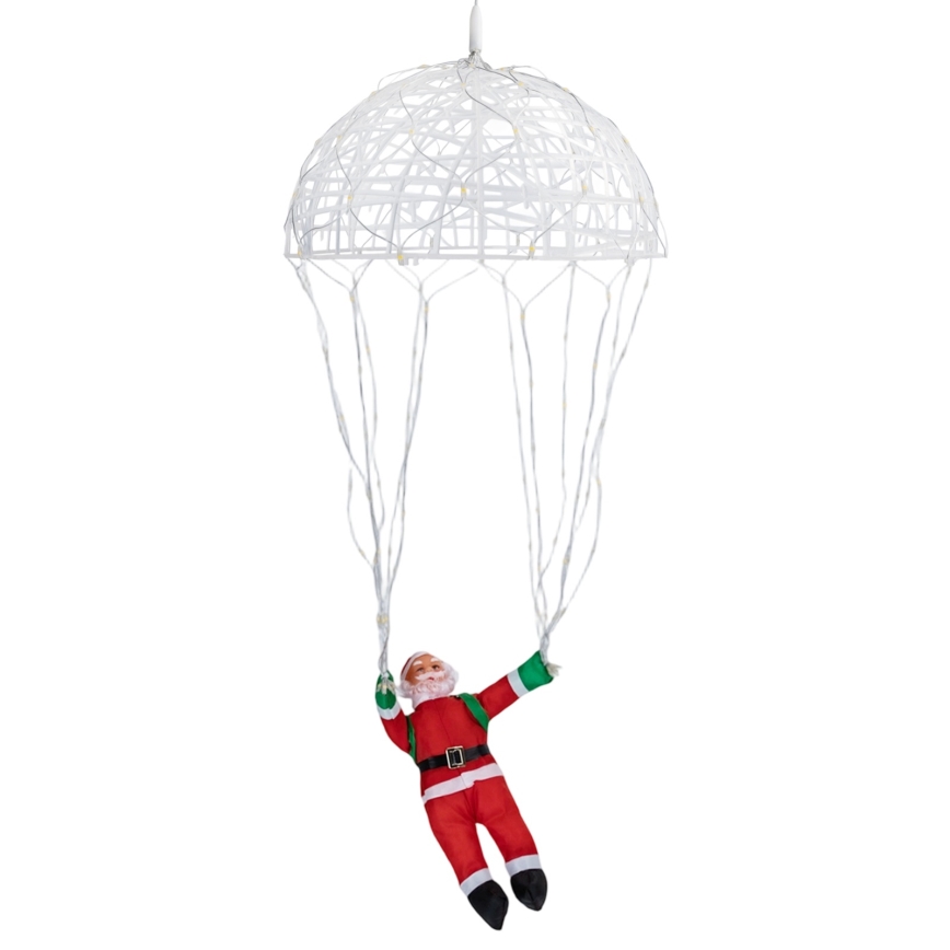 Aigostar - LED utomhus juldekoration LED/3xAA IP44 jultomte