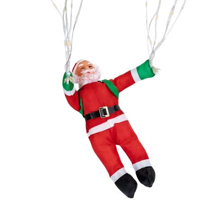 Aigostar - LED utomhus juldekoration LED/3xAA IP44 jultomte