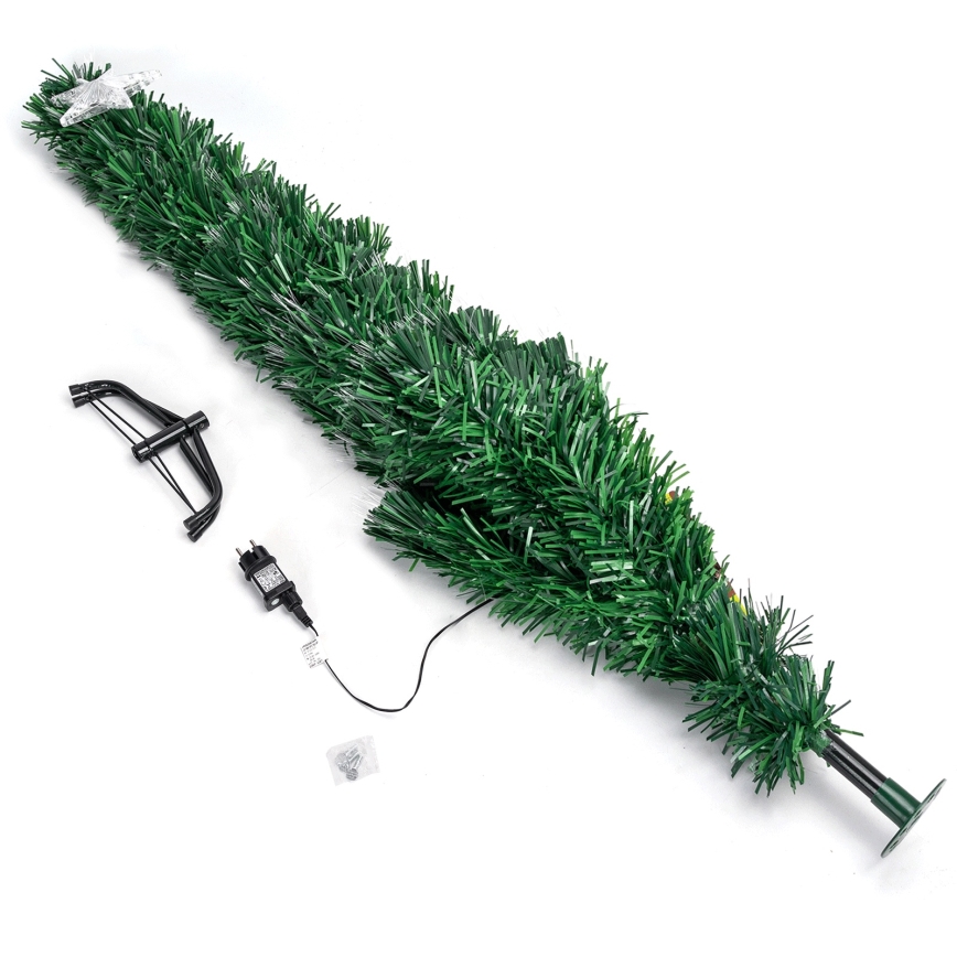 Aigostar - LED utomhus julgran LED/6W/230V 180 cm IP44 kallvit