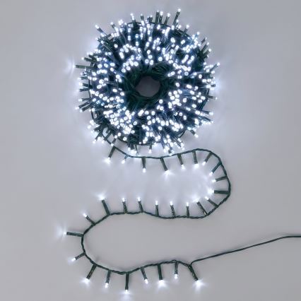 Aigostar - LED utomhus julljusslinga 1500xLED/8 funktioner 33m IP44 kallvit
