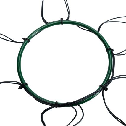 Aigostar - LED utomhus julslinga 108xLED/8 funktioner 3xAA 1,8m IP44 varmvit