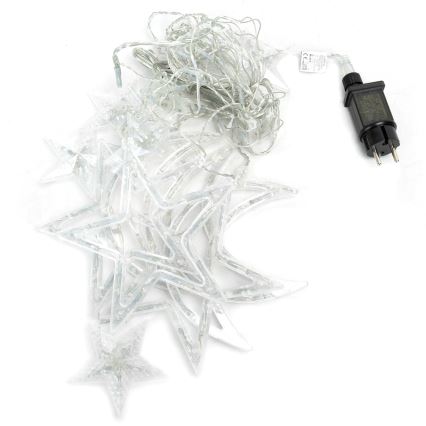 Aigostar - LED utomhusslinga 120xLED/6W/230V/8 ljuslägen 3x0,6m IP44 kallvit + fjärrkontroll