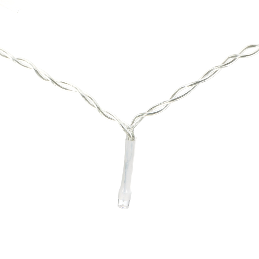 Aigostar - LED utomhusslinga 120xLED/6W/230V/8 ljuslägen 3x0,6m IP44 kallvit + fjärrkontroll