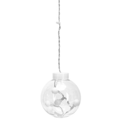 Aigostar - LED-utomhusslinga för jul 120 LED/8 funktioner 3 x 0,6 m IP44 varmvit + fjärrkontroll