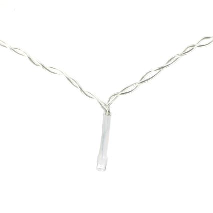 Aigostar - LED utomhus julslinga 120xLED/8 funktioner 3x0,7m IP44 kallvit + fjärrkontroll