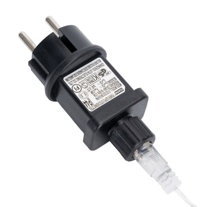 Aigostar - LED utomhus julslinga 160xLED+40xLED 13m IP44 varmvit+kallvit