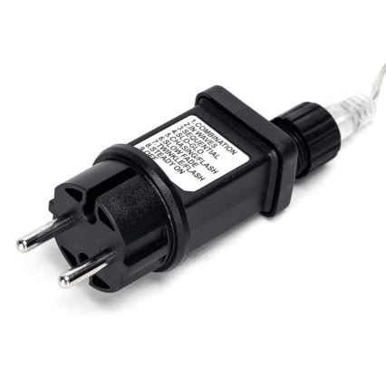 Aigostar - LED utomhus julslinga 200 LED/8 funktioner 23 m IP44 flerfärgad