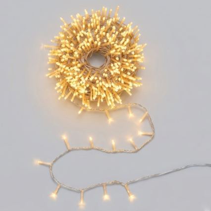 Aigostar - LED Utomhus julslinga 2000xLED/8 funktioner 103m IP44 varmvit