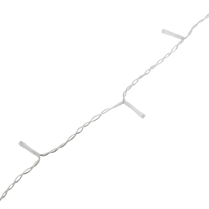 Aigostar - LED utomhus julslinga 300xLED/8 funktioner 3xAA 18x0,6 m IP44 varmvitt