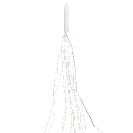 Aigostar - LED utomhus julslinga 300xLED/8 funktioner 4m IP44 flerfärgad