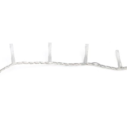 Aigostar - LED utomhus julbelysning 400 LED, 8 funktioner, 20 m, IP44, varmvit