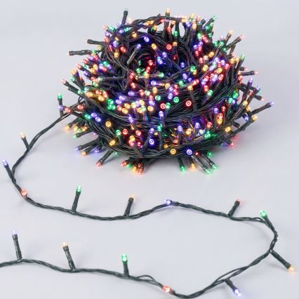 Aigostar - LED utomhus-julslinga 50xLED/8 funktioner 8m IP44 färgskiftande