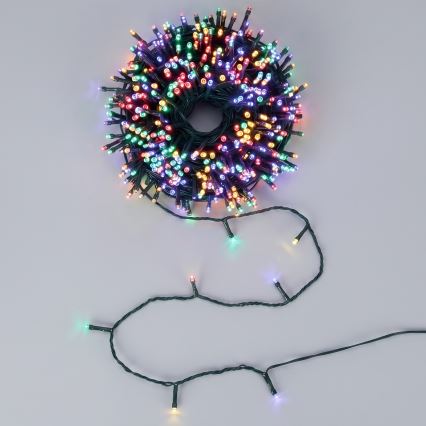 Aigostar - LED utomhus-julslinga 50xLED/8 funktioner 8m IP44 färgskiftande