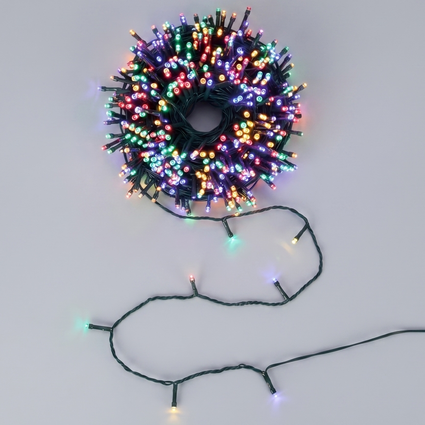 Aigostar - LED utomhus-julslinga 50xLED/8 funktioner 8m IP44 färgskiftande