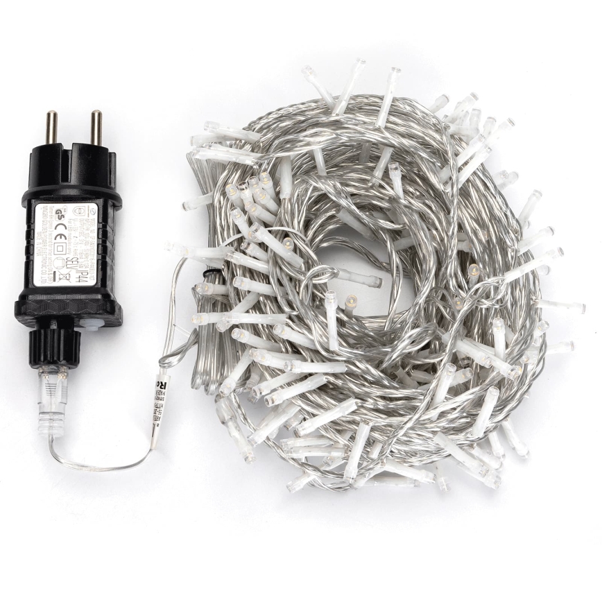 Aigostar - LED utomhus julslinga 600xLED/8 funktioner 33m IP44 kallvit