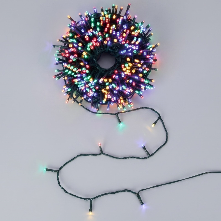 Aigostar - LED utomhus julslinga 750xLED/8 funktioner 78 m IP44 flerfärgad