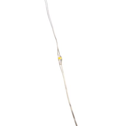 Aigostar -LED Utomhus  ljusslinga 100xLED/8 funktioner 3xAA 10,3m IP44 varmvit