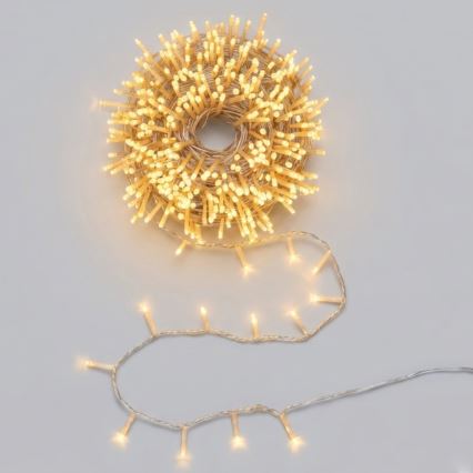 Aigostar - LED utomhus ljusslinga 100xLED/8 funktioner 5,3m IP44 varmvit