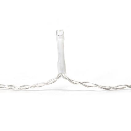 Aigostar - LED utomhusslinga för jul 300xLED/8 funktioner 15x0,4 m IP44 kallvit