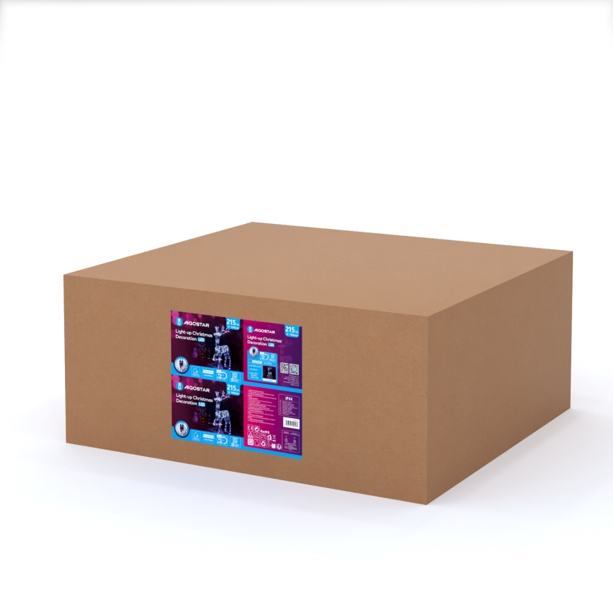 Aigostar - LED utomhus juldekoration LED/3,6W/31/230V 6500K 105 cm IP44 ren