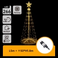Aigostar - LED utomhusjuldekoration LED/3,6W/31/230V 2700K 180 cm IP44